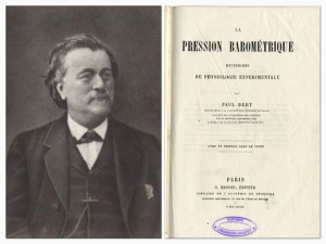 Paul Bert francia orvos 1878-ban írta a “La Pression barometrique” c. művét.
